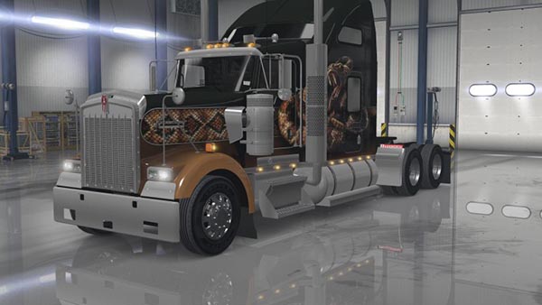 Kenworth W900 Interior Exterior Rework v1