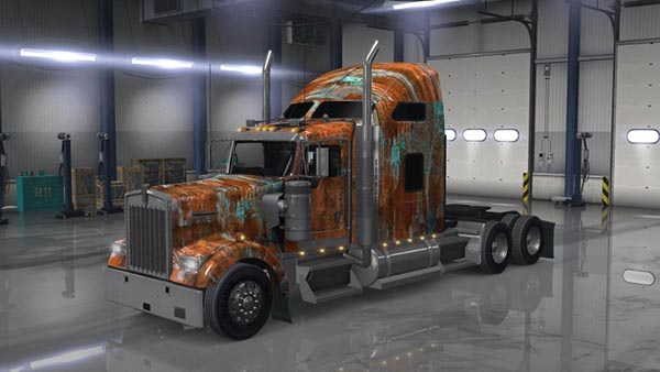 Kenworth W900 Rust Skin