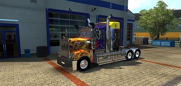 MegaTilt Transformer skin for the Kenworth T908