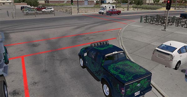 Better Road Lines RC Mod