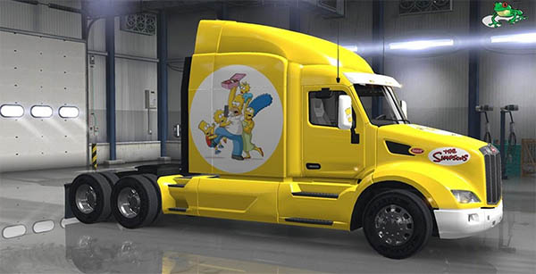 Peterbilt 579 Simpsons