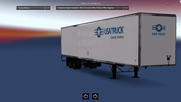 USA Truck Trailer