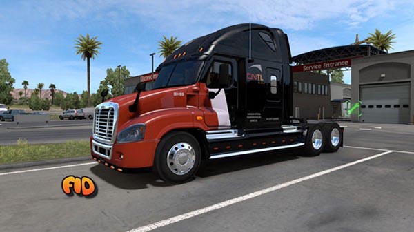 CNTL trucking Freightliner Cascadia