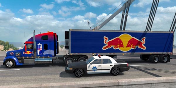 Red Bull Combo Pack Coronado skin and trailer